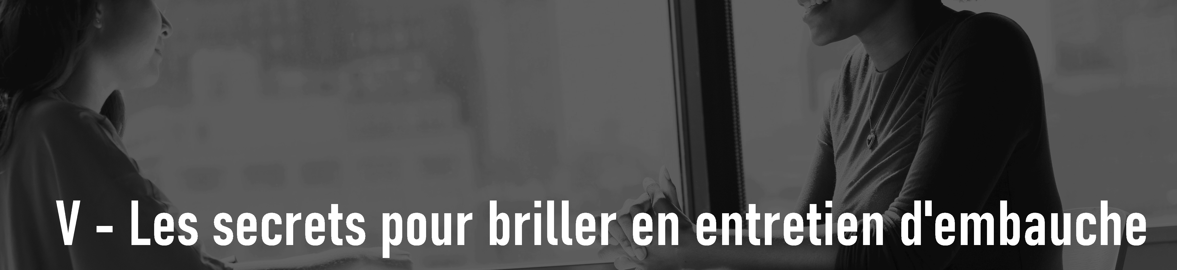 V - Entretien